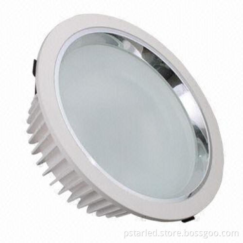 8-inch 24W Recessed Dimmable LED Downlight with 220 to 230 Cut Hole and 120° Beam Angle